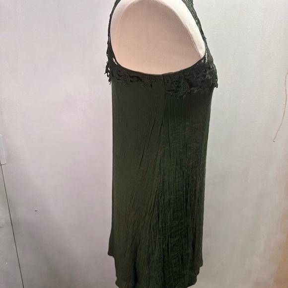 Rebellion women’s high neck laced lined dress size M - Picture 9 of 10